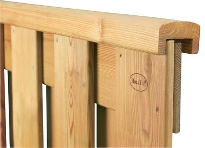 Lär
che - Abdeckleiste Newa Lärche - Holz im Garten