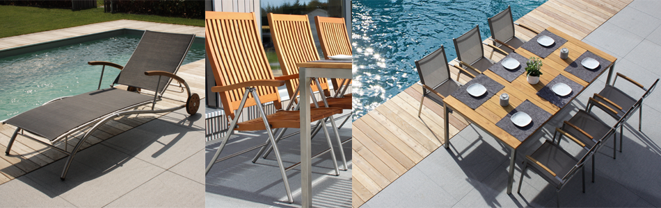 Möbel - Holz im Garten