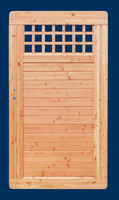 Wilsede Sichtschutz-Tür C, 100 x 178,5 cm