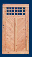 Wilsede Sichtschutz-Tür D, 100 x 178,5 cm