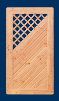 Wilsede Sichtschutz-Tür F, 100 x 178,5 cm