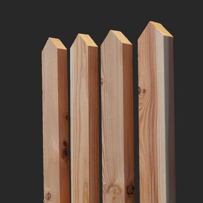 Zaunlatten und Riegel - Zaunlatte Lärche 25x50 - Holz im Garten - Store