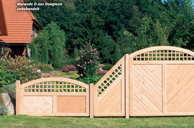 Scheerer Sichtschutzzaun - Holz im Garten - Store für Holzzaun und Terrasse