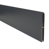 Einzelprofil Aluminium ANTHRAZIT für Nordstrand